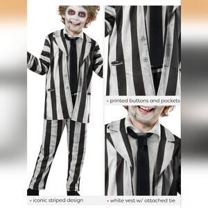 NWOT Beetlejuice Kids Costume